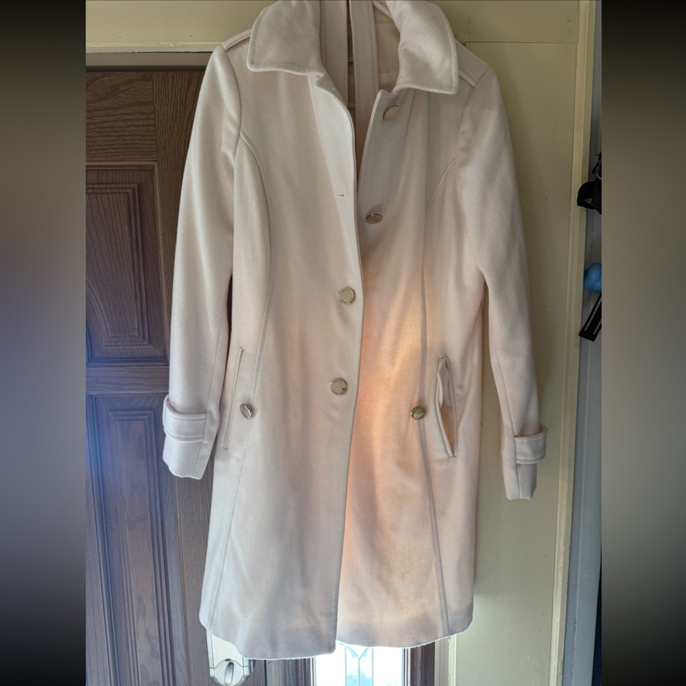 MICHAEL Michael Kors Cream Trench Coat
